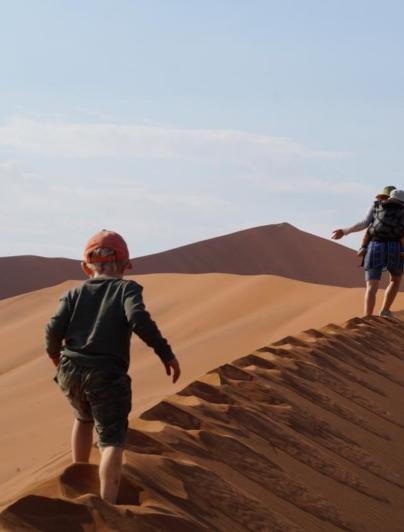 Markus familjeäventyr i Namibia