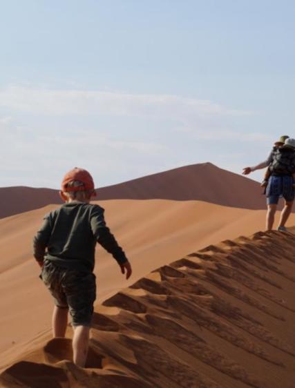 Markus familjeäventyr i Namibia