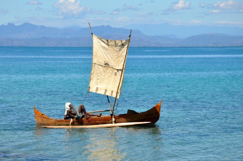 Segling på Madagaskar