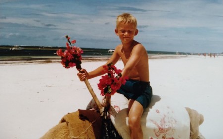 Kameltur på Diani Beach, 1996