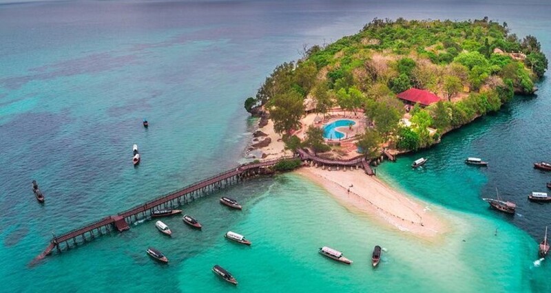 Prison Island i Tanzania