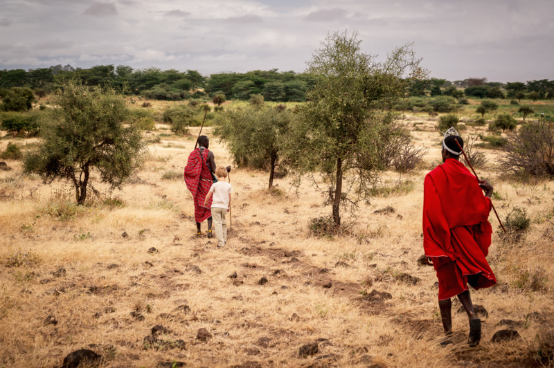Bushwalk med massajer