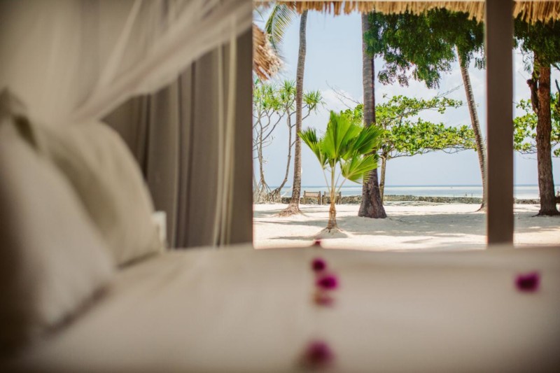 Hotell i Zanzibar med utsikt över havet