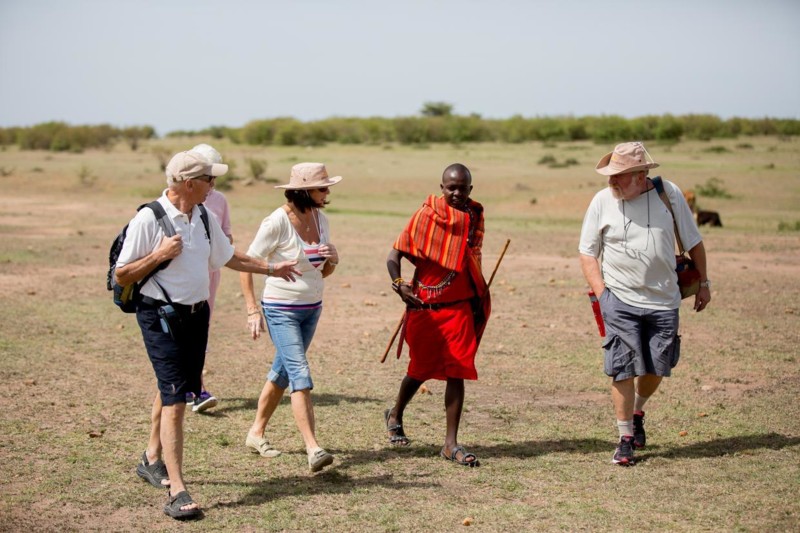 Möte med massajer i Kenya och Tanzania