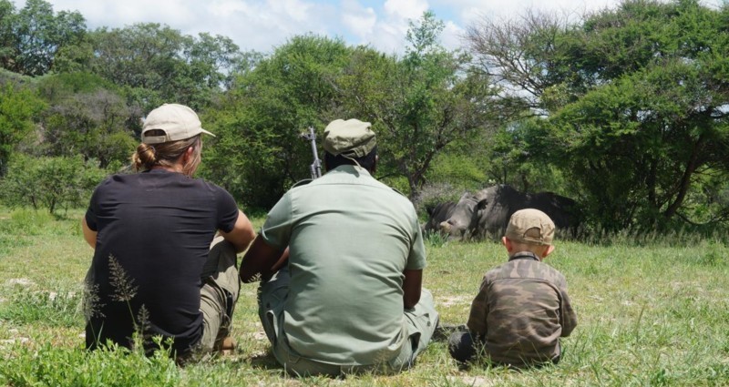 Sänk tempot när du är på safari med barn i Afrika