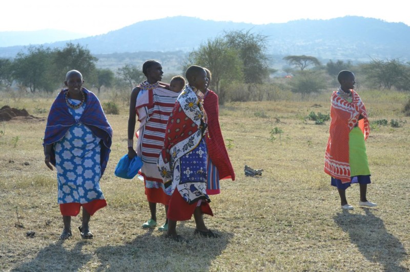 Massajer i Kenya