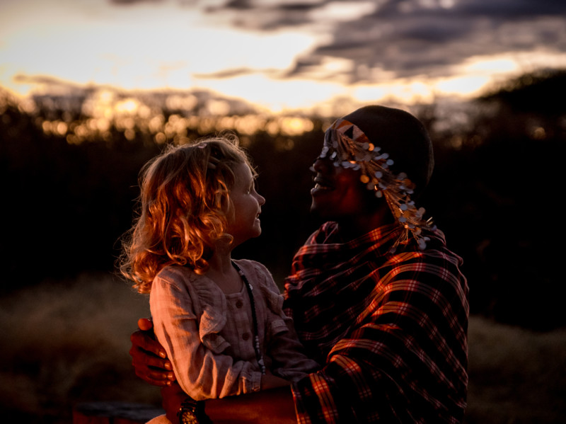 Familjesafari med Massajm&ouml;ten