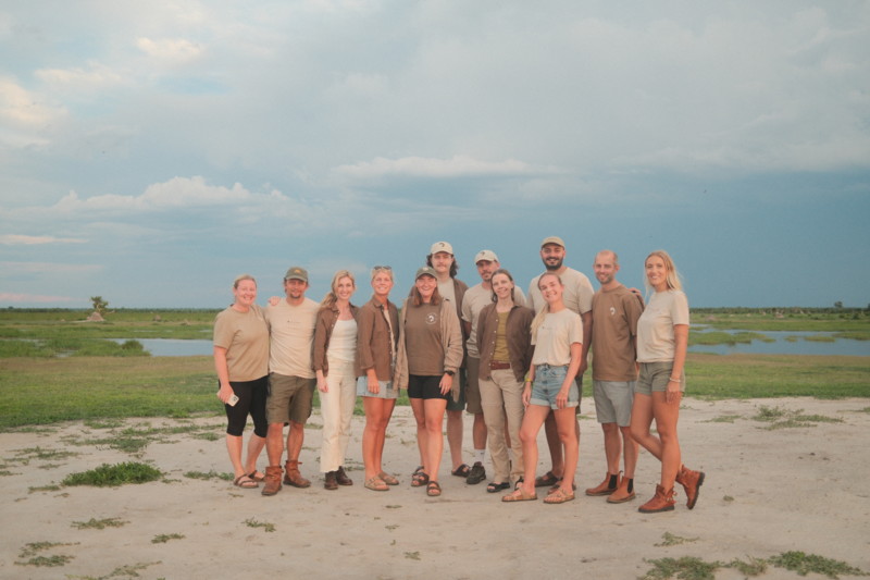 Safariresors team i Botswana