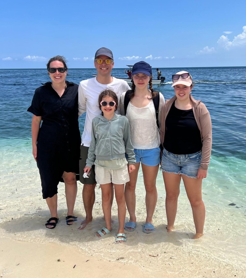 Familj p&aring; Zanzibar