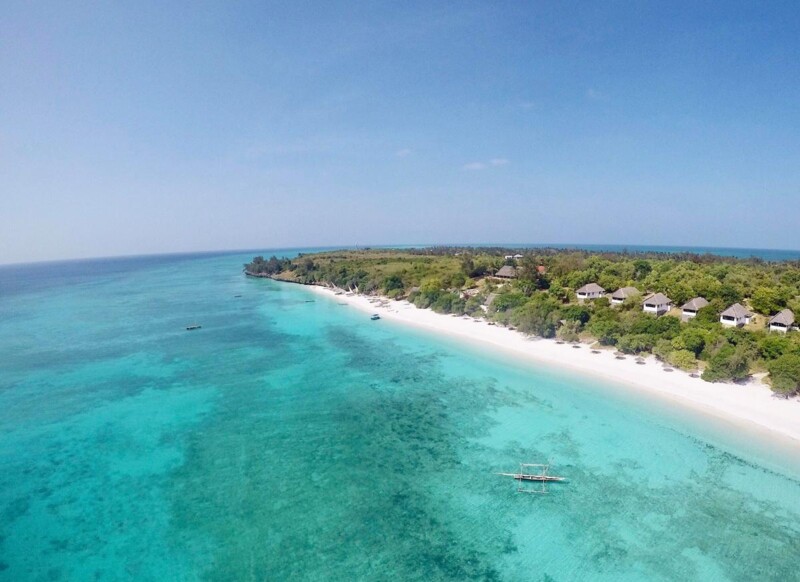 Pemba Island utanf&ouml;r Tanzanias kust